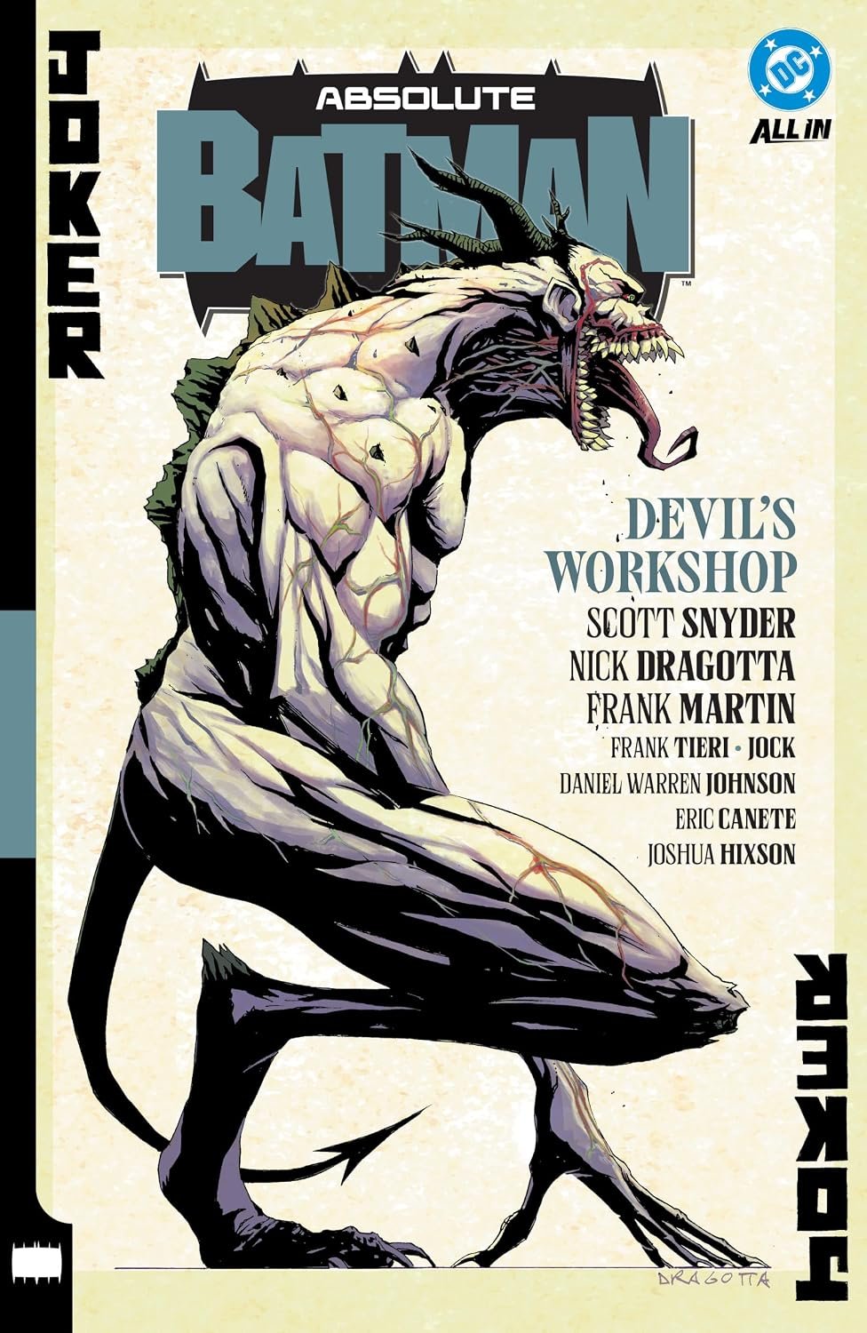 Absolute Batman Vol. 3: Devil's Workshop by Scott Snyder and Nick Dragotta book cover