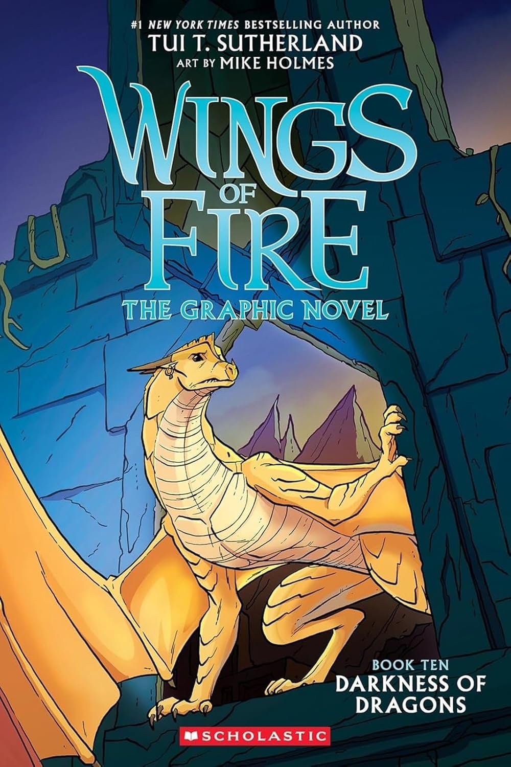 Darkness of Dragons: A Graphic Novel Darkness of Dragons: A Graphic Novel by Tui T. Sutherland and Mike Holmes book cover