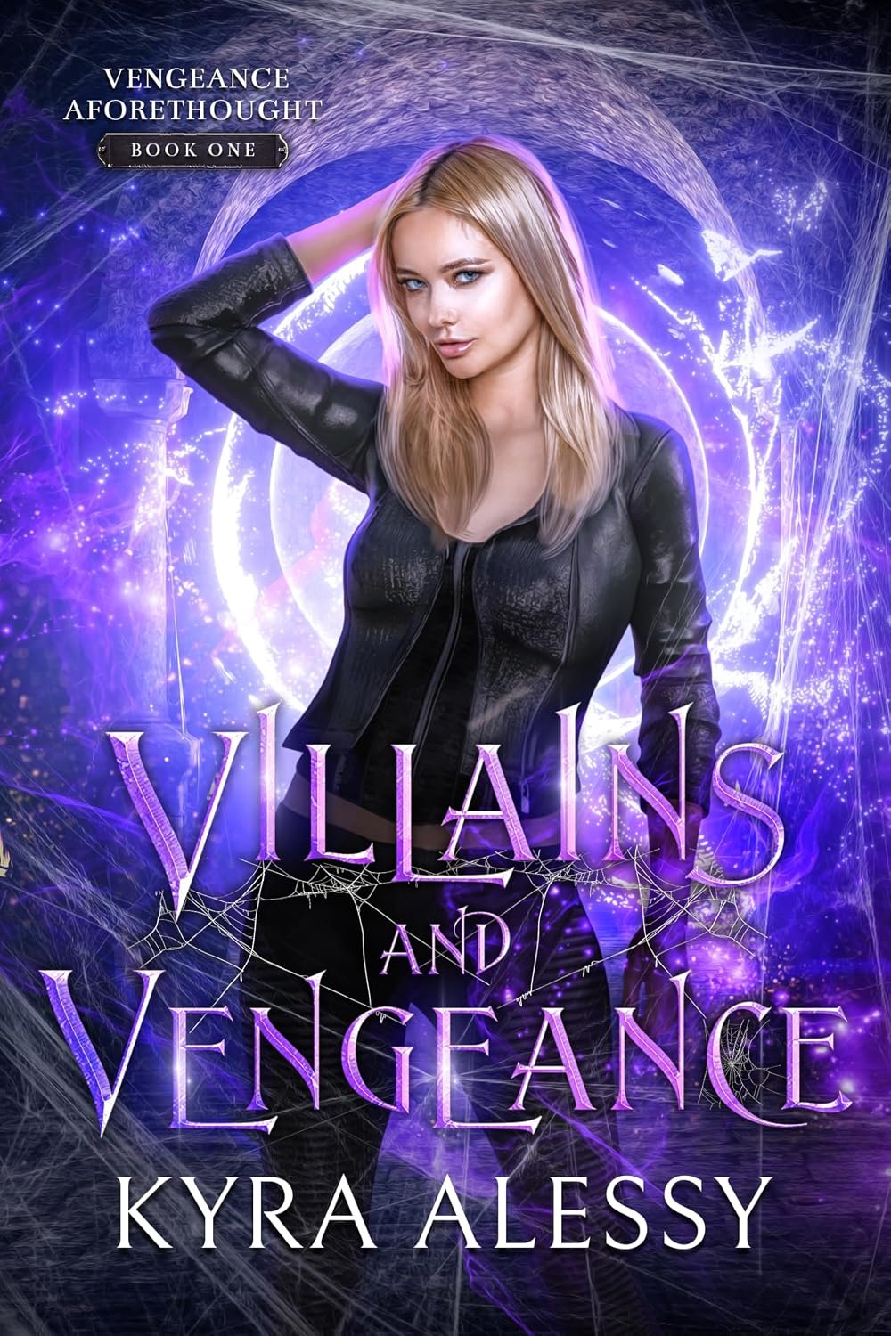 Villains and Vengeance by Kyra Alessy book cover