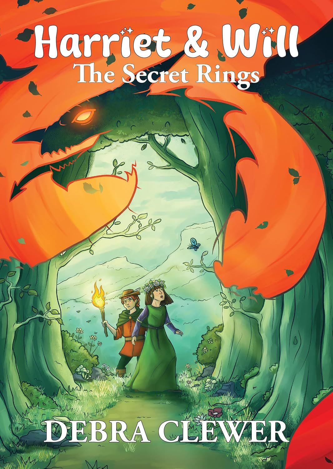 Harriet and Will: The Secret Rings (English Edition) by Debra Clewer book cover