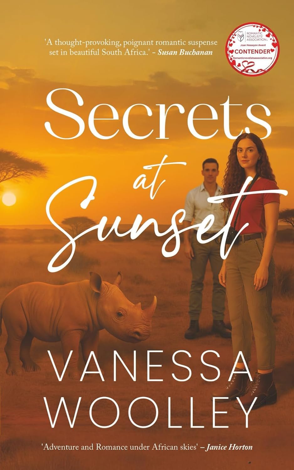 Secrets at Sunset by Vanessa Woolley book cover