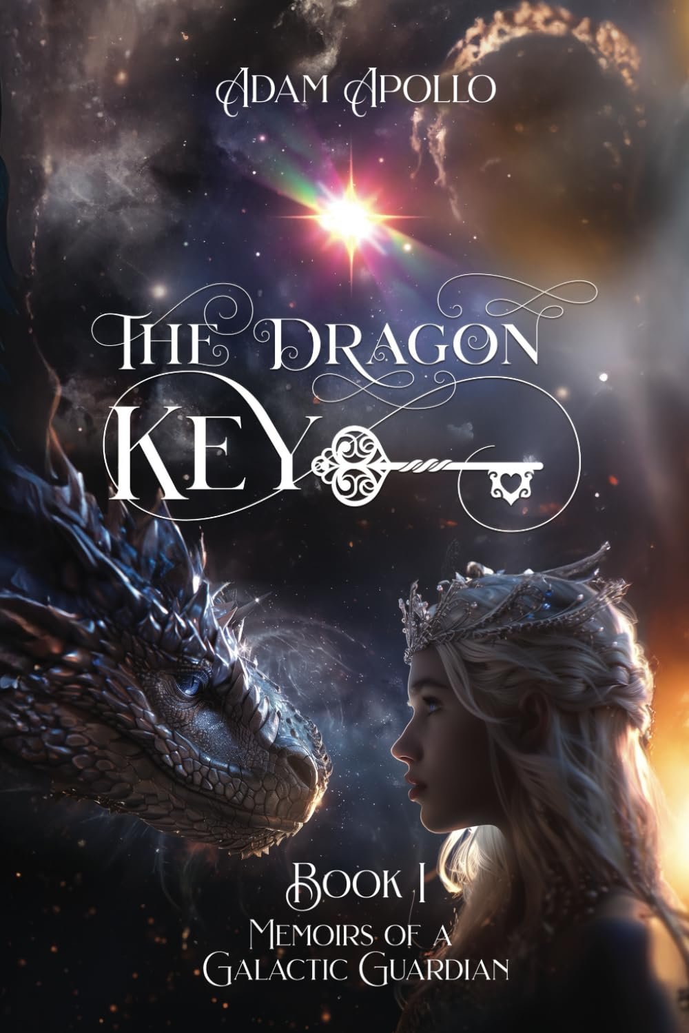 The Dragon Key: Memoirs of a Galactic Guardian: 1 by Adam Apollo book cover