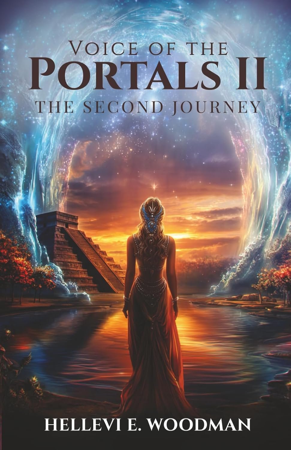 Cover of Voice of The Portals II: The Second Journey by Hellevi E. Woodman