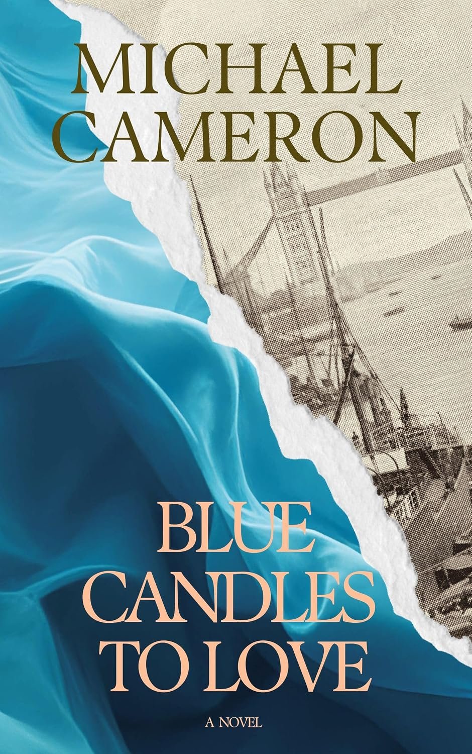 Book cover of Blue Candles to Love by Michael Cameron
