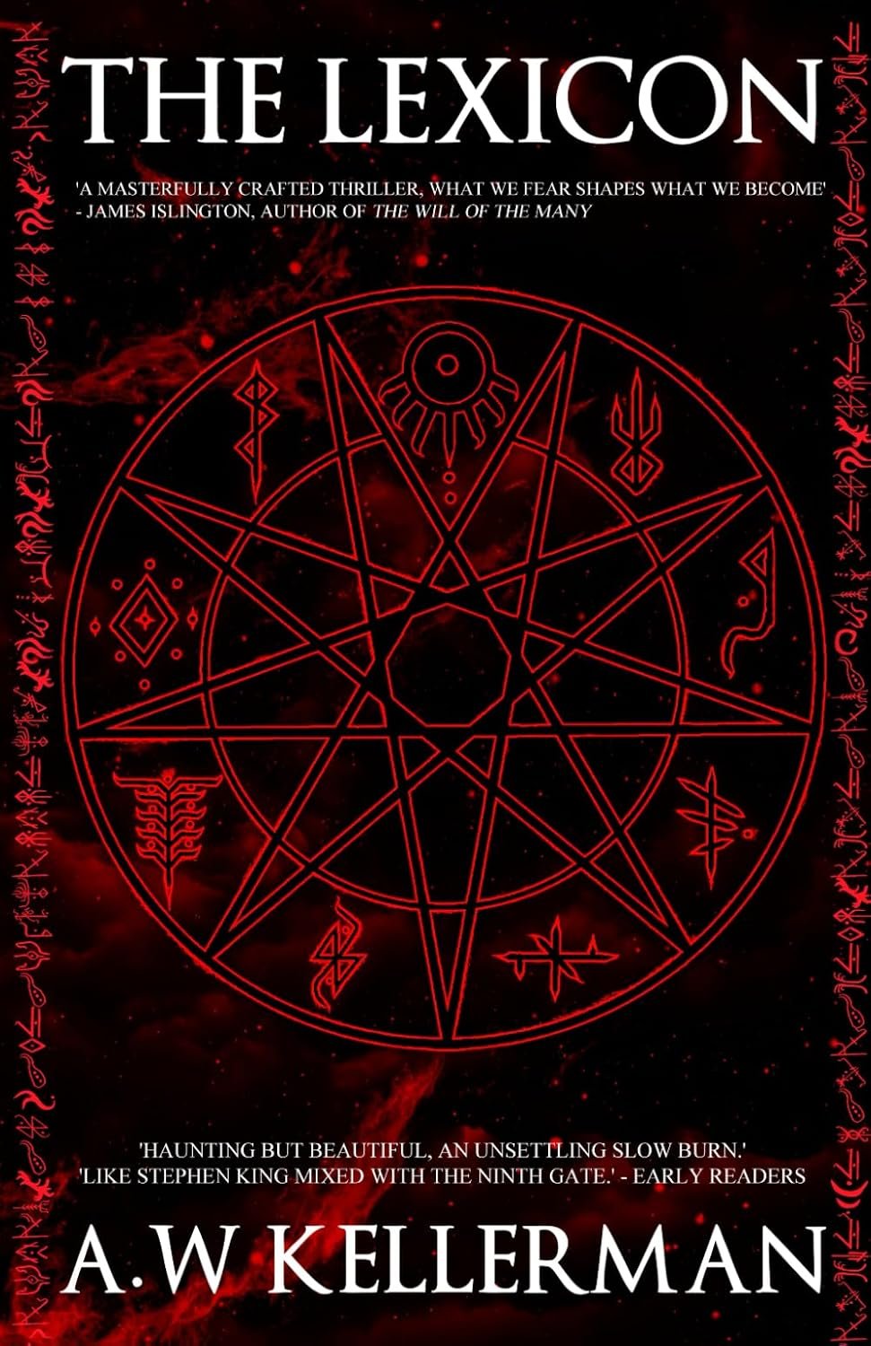 Book cover for The Lexicon by A.W. Kellerman